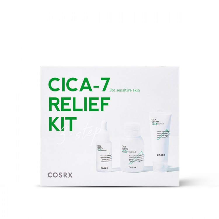 Cosrx Cica-7 Relief Kit- 3 Step
